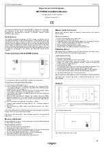 Roger MCT88M-IO Installation Manual предпросмотр