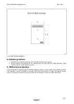 Preview for 4 page of Roger MCX102-BRD Operating Manual