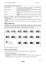 Предварительный просмотр 11 страницы Roger MCX402-BRD Operating Manual