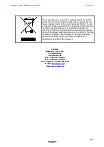 Preview for 5 page of Roger PR411DR-SET Installation Manual