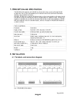 Preview for 2 page of Roger XM-8DR Operating Manual