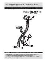 Preview for 1 page of Rogerblack Fitness 496/4991 Assembly & User Instructions