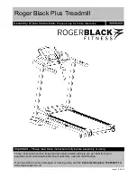 Rogerblack 309/8459 Assembly & User Instructions preview