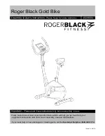 Rogerblack Gold Bike Assembly & User Instructions preview