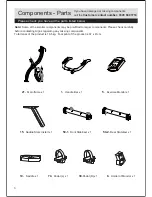 Preview for 4 page of Rogerblack Gold Folding Exercise Bike Assembly & User Instructions