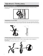 Preview for 8 page of Rogerblack Gold Folding Exercise Bike Assembly & User Instructions