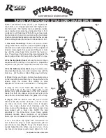 Предварительный просмотр 1 страницы Rogers DYNA-SONIC Manual