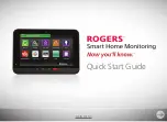 Rogers Smart Home Monitoring Quick Start Manual preview