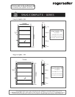 Preview for 1 page of ROGERSELLER Snug Complete Series Measurements And Installation Instructions