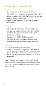 Preview for 48 page of ROHDE & GRAHL xenium XE51 Operating Instructions Manual