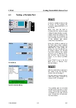 Предварительный просмотр 49 страницы Rohde & Schwarz 1094.0006.60 Operating Manual