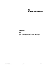 Preview for 161 page of Rohde & Schwarz 1138.4000 Service Manual