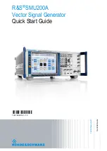 Rohde & Schwarz 1141.2005.02 Quick Start Manual preview