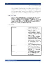 Предварительный просмотр 87 страницы Rohde & Schwarz 1152.2518.02 User Manual