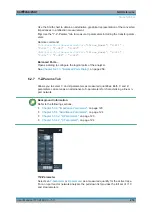 Preview for 274 page of Rohde & Schwarz 1311.6010.22 User Manual