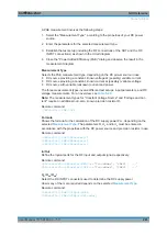 Preview for 283 page of Rohde & Schwarz 1311.6010.22 User Manual