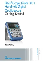 Rohde & Schwarz 1317.5000P04 Getting Started preview