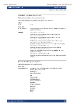 Preview for 404 page of Rohde & Schwarz 1321.0615.02 User Manual