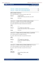 Preview for 406 page of Rohde & Schwarz 1321.0615.02 User Manual