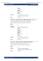 Preview for 407 page of Rohde & Schwarz 1321.0615.02 User Manual