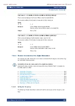 Preview for 409 page of Rohde & Schwarz 1321.0615.02 User Manual