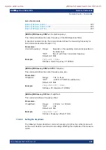 Preview for 410 page of Rohde & Schwarz 1321.0615.02 User Manual