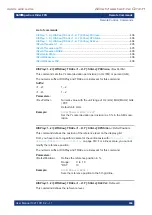 Preview for 411 page of Rohde & Schwarz 1321.0615.02 User Manual