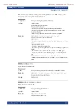 Preview for 468 page of Rohde & Schwarz 1321.0615.02 User Manual