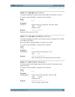 Preview for 353 page of Rohde & Schwarz 1321.1211.02 User Manual