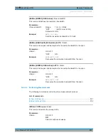 Preview for 358 page of Rohde & Schwarz 1321.1211.02 User Manual