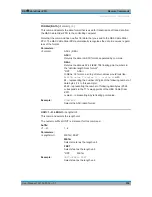 Preview for 361 page of Rohde & Schwarz 1321.1211.02 User Manual