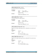 Preview for 408 page of Rohde & Schwarz 1321.1211.02 User Manual