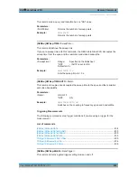 Preview for 411 page of Rohde & Schwarz 1321.1211.02 User Manual