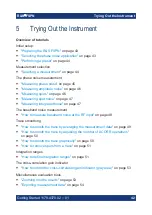 Preview for 42 page of Rohde & Schwarz 1322.8003K06 Getting Started