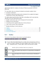 Preview for 68 page of Rohde & Schwarz 1322.8003K06 Getting Started