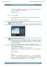 Preview for 362 page of Rohde & Schwarz 1323.0012.03 User Manual