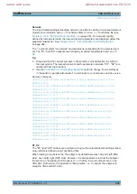 Preview for 496 page of Rohde & Schwarz 1323.0012.03 User Manual