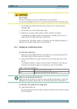 Preview for 11 page of Rohde & Schwarz 1335.7500K02 Getting Started