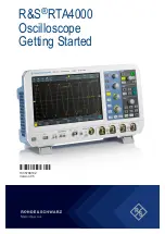 Rohde & Schwarz 1335.7700K04 Getting Started preview