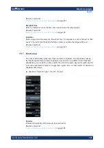 Предварительный просмотр 139 страницы Rohde & Schwarz 1335.8794.02 User Manual