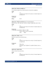 Preview for 441 page of Rohde & Schwarz 1335.8794.02 User Manual