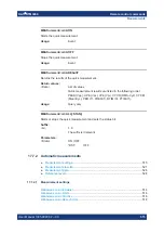 Preview for 515 page of Rohde & Schwarz 1335.8794.02 User Manual