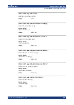 Предварительный просмотр 763 страницы Rohde & Schwarz 1335.8794.02 User Manual