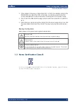 Preview for 9 page of Rohde & Schwarz 1336.5401.02 User Manual