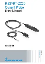 Предварительный просмотр 1 страницы Rohde & Schwarz 1409.7789.02 User Manual