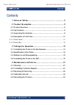 Preview for 3 page of Rohde & Schwarz 1409.8233.02 User Manual