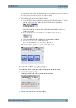 Предварительный просмотр 60 страницы Rohde & Schwarz 1411.4002K02 Quick Start Manual