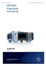 Rohde & Schwarz 1424.7805.02 User Manual preview