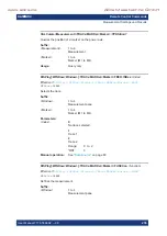 Предварительный просмотр 278 страницы Rohde & Schwarz 1424.7805.02 User Manual