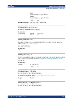 Preview for 201 page of Rohde & Schwarz 1424.7805K02 User Manual